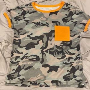 camo tee shirt